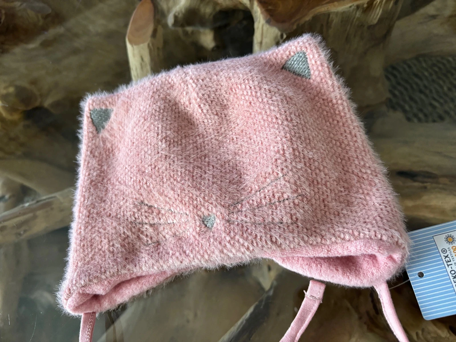 Pink cat girl bonnet Sterntaler 5/6 months – photo 3